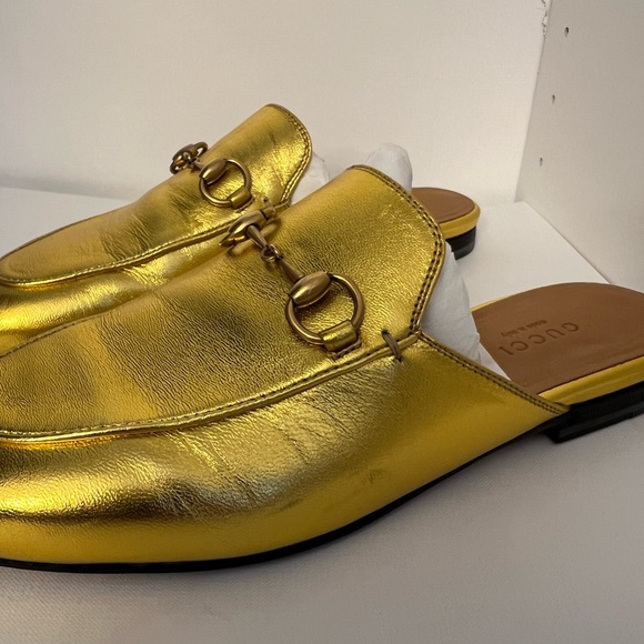 Gold Gucci mule - Picture 3 of 8